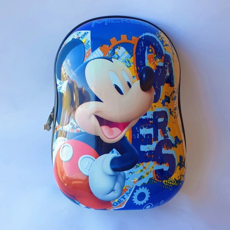 Рюкзак пластиковий дитячий Mickey Mouse для хлопчиків 32 см x 23 см від компанії Інтернет магазин "Megamaks" - фото 1