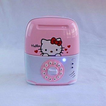 Сейф-чемодан Hello Kitty з кодовим замком (для купюр і монет) від компанії Інтернет магазин "Megamaks" - фото 1