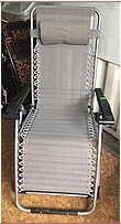 Шезлонг крісло l8 для відпочинку 100х65х170 від компанії Інтернет магазин "Megamaks" - фото 1