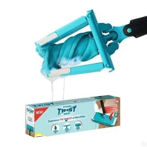 Швабра для вологого прибирання Titan Twist Mop з платформою мікрофібра