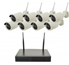 Система спостереження 5G Kit Wi-Fi Набір на 8 камерних комплектів від компанії Інтернет магазин "Megamaks" - фото 1
