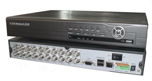 Система відеоспостереження H 264 dvr реєстратор з диском + 4 камери