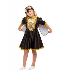 Казкова Муха-Цокотуха карнавальний костюм для дівчинки з крилами