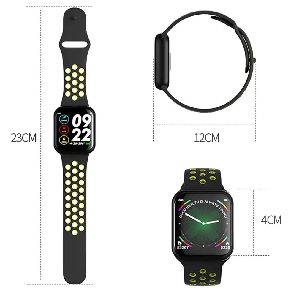 Смарт годинник SMART WATCH F8 Bluetooth 4.0 розумні годинник на руку від компанії Інтернет магазин "Megamaks" - фото 1