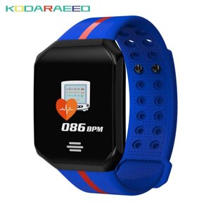 Спортивні годинник В07 смарт браслет пульс тиск калорії спорт браслет годинник для Andriod і iOS Синій