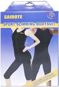 Спортивний костюм комбінезон для схуднення з ефектом сауни Sport Slimming Body Suit CF-58