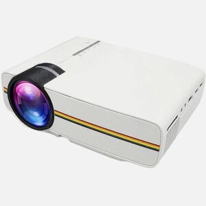 Світлодіодний проектор YG400 портативний білий