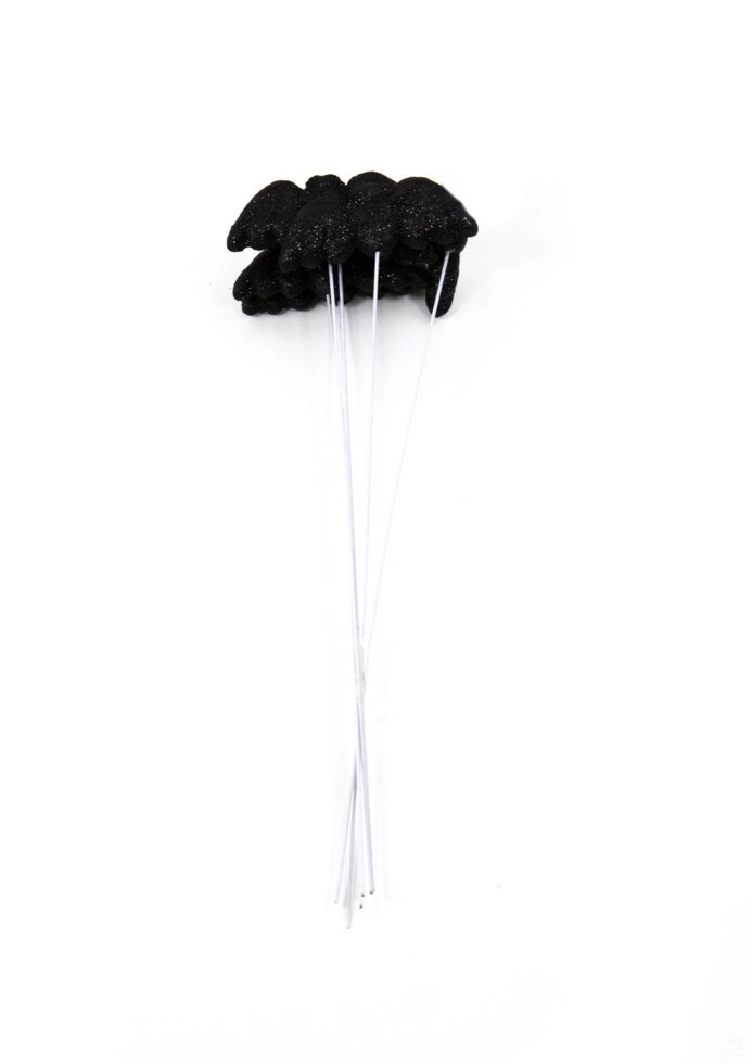 Топпер на Хеллоуїн летюча миша 6 штук від компанії Інтернет магазин "Megamaks" - фото 1
