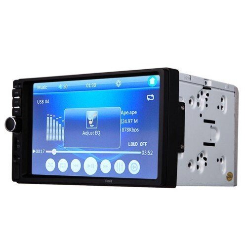 У машину магнітола 2DIN 7018 + рамка 7 "Екран автомагнітола USB + Bluetooth від компанії Інтернет магазин "Megamaks" - фото 1