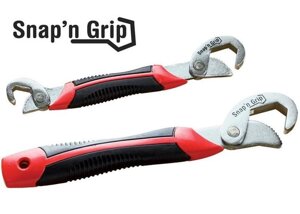 Універсальний гайковий розвідний ключ Snap'n grip диво ключ набір 2 шт зручний інструмент для чоловіків
