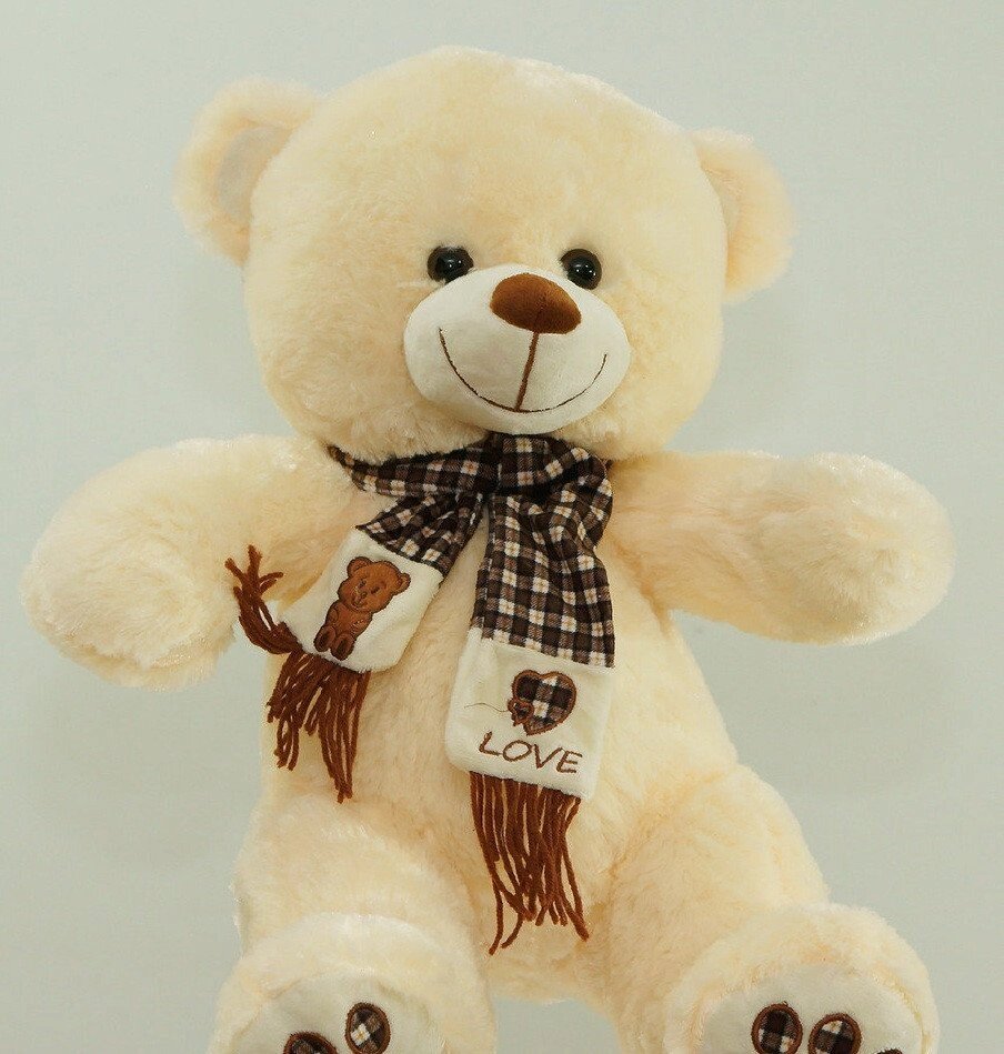 Великий плюшевий Ведмедик 125 см ідеальний подарунок дівчині на день народження від компанії Інтернет магазин "Megamaks" - фото 1