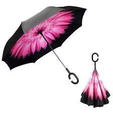 Вітрозахисний парасолька-тростина навпаки Up-brella (Антізонт) розумний