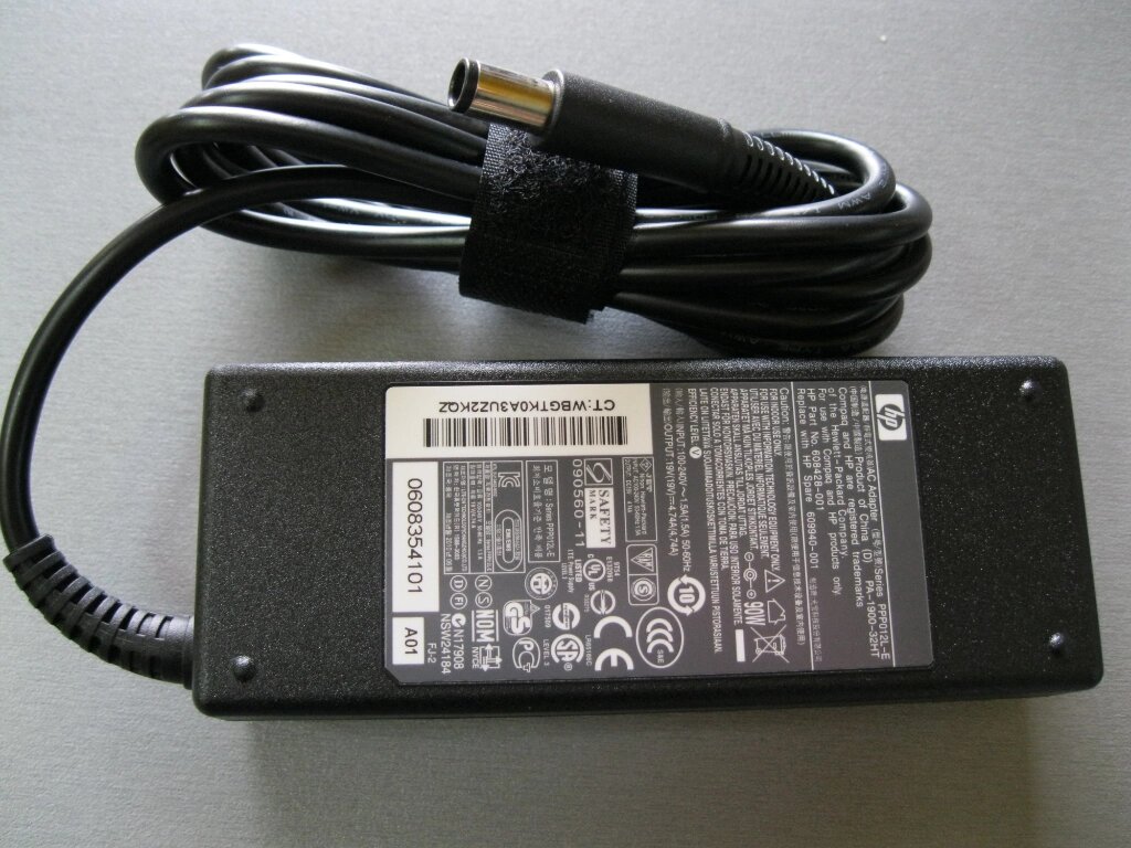 Зарядний пристрій для ноутбука HP (2 original) 19 V 4,74 A - (4,8 * 1,7). dr від компанії Інтернет магазин "Megamaks" - фото 1