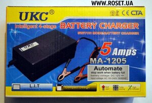 Зарядний пристрій для авто BATTERY CHARDER 5A MA-1205 для акумулятора