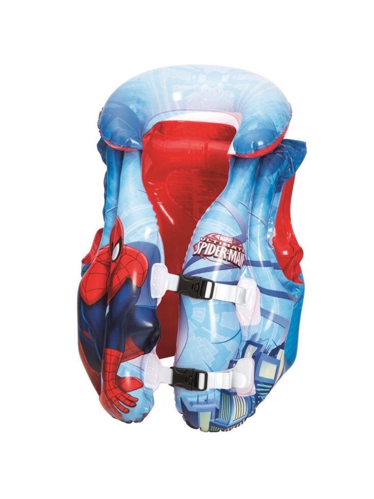 Жилет для плавання 51х46 см Spider-Man Bestway 98014 надувний жилет Спайдермен для хлопчиків від компанії Інтернет магазин "Megamaks" - фото 1