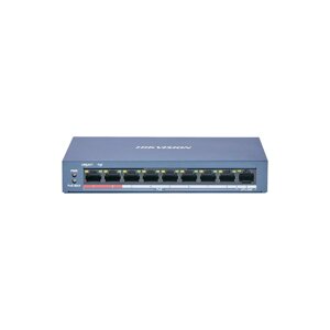 8-Портовий некерований POE комутатор Hikvision DS-3E0109P-E (C)