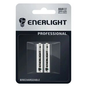 Акумуляторні батареї AAA ENERLIGHT Professional AAA 1000mAh BLI 2 шт