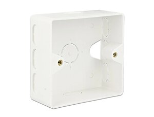 Аксесуари Keystone Delock Keystone розетка Підрозетник 80x80x35mm білий (70.08.6128)