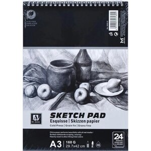 Альбом "Sketch Pad" Bambi 6002-S А3 24 аркуша 160 г / м ²