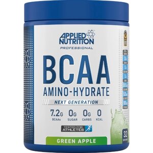 Амінокислота BCAA для спорту Applied Nutrition Bcaa Amino Hydrate 450 g /32 servings/ Green Apple