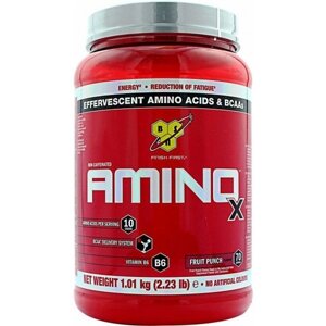 Амінокислота BCAA для спорту BSN Amino X 1010 g /70 servings/ Fruit Punch