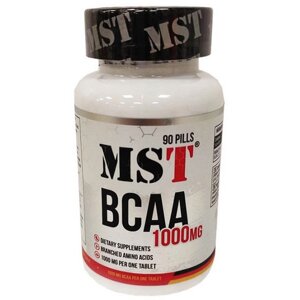 Амінокислота BCAA для спорту MST Nutrition BCAA 1000 mg 90 Tabs