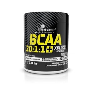 Амінокислота BCAA для спорту Olimp Nutrition BCAA 20:1:1 Xplode 200 g /27 servings/ Pear