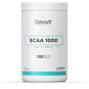 Амінокислота BCAA для спорту OstroVit BCAA 1000 300 Caps