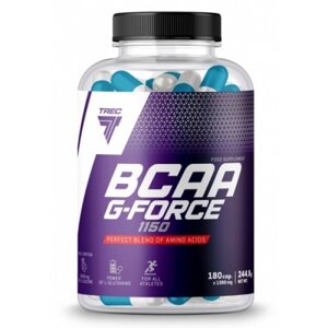 Амінокислота BCAA для спорту Trec Nutrition BCAA G-Force 1150 180 Caps