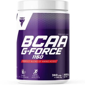 Амінокислота BCAA для спорту Trec Nutrition BCAA G-Force 1150 360 Caps