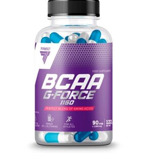 Амінокислота BCAA для спорту Trec Nutrition BCAA G-Force 1150 90 Caps