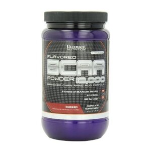 Амінокислота BCAA для спорту Ultimate Nutrition Flavored BCAA 12,000 Powder 457 g /60 servings/ Cherry