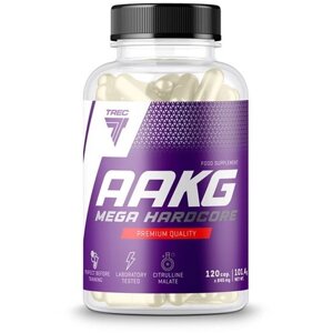 Амінокомплекс для спорту Trec Nutrition AAKG Mega Hardcore 120 Caps