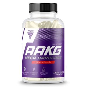 Амінокомплекс для спорту Trec Nutrition AAKG Mega Hardcore 240 Caps