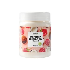 Ароматизована олія для обличчя тіла та волосся Top Beauty банку 250 мл Raspberry-Coconut