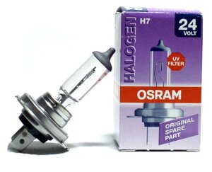 Автолампа OSRAM H7 64215 70W 24V PX26D 10X10X1