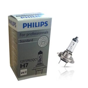 Автолампа philips 12972PROQC1 H7 55W 12V PX26d standart