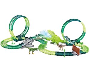 Автомобільний трек RC Toys Діно майданчик 178 елементів Green (139100)