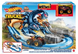 Автотрек Hot Wheels Монстр-Трак Гонка зі скорпіоном Mattel IR84876