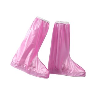 Бахіли на взуття від води та бруду Clefers LVR 819A S 35-36 25.5 см Pink (16176-hbr)