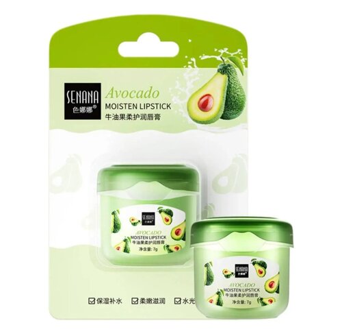 Бальзам для губ Senana Avocado Lip Balm із екстрактом авокадо 7 g