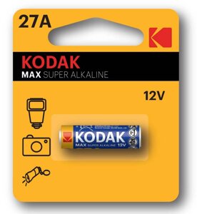 Батарейка Kodak MAX alk K 27 A (12V) 1 шт. (6623541)