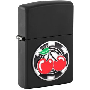 Бензинова запальничка Zippo 218 Cherries Poker Chip (48905)