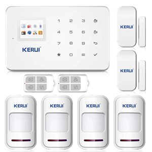 Бездротова сигналізація GSM KERUI G18 для 4 кімнатної квартири (uudgydf87dhnf)