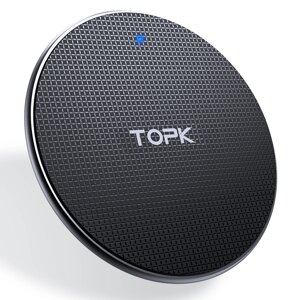 Беспроводное зарядное устройство Topk Wireless Charger B01W Black (4129546871)