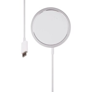 Бездротове Зарядний Пристрій XO MagSafe 15W USB C A2140 Білий