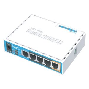 Бездротовий маршрутизатор Mikrotik hAP AC Lite RB952UI-5AC2ND (AC, 650MHz/64Mb, 5xFE, 2 dBi)