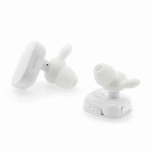 Беспроводные Bluetooth наушники Baseus Encok W02 со встроенным микрофоном NGW02-02 Белые (7607146182)