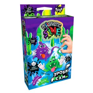 Безпечний набір для проведення дослідів "Crazy Slime Magnetic" Danko Toys SLM-Mg-02-01U02U міні Вид 2