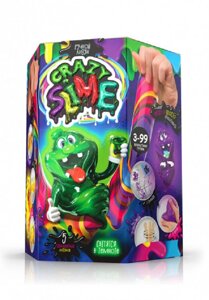 Безпечний освітній набір для проведення дослідів Danko Toys Crazy Slime (SLM-01)